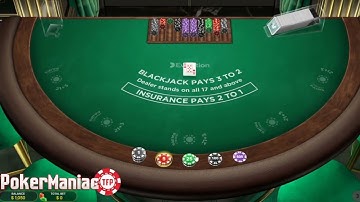 1k start first person 2 hands BLACK JACK
