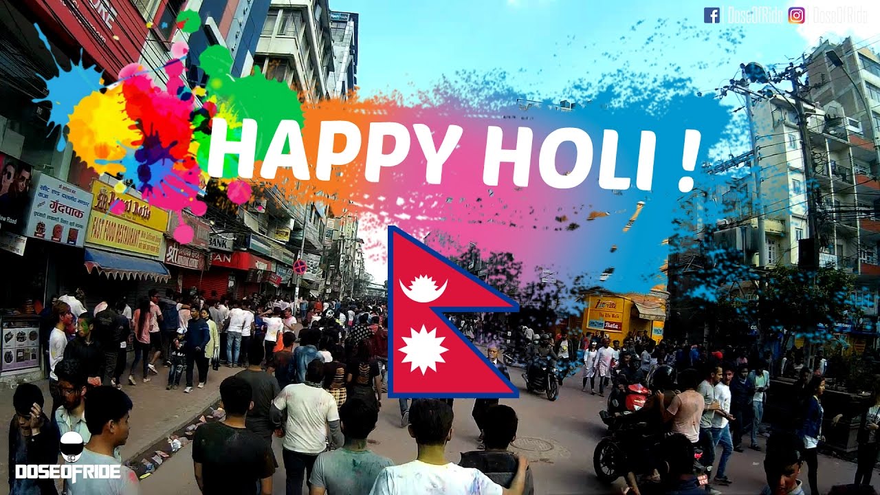 happy holi nepal