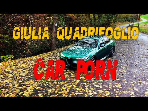 Video Alfa Romeo Giulia Quadrifoglio Car Porn