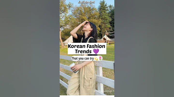 Korean Fashion Trends 💜 That you can try 💫 #korean #fashion #fashionstyle #trending #blackpink