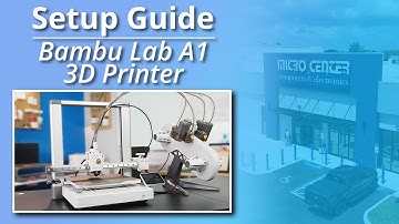 How to Unbox & Set Up A Bambu Lab A1 Combo 3D Printer