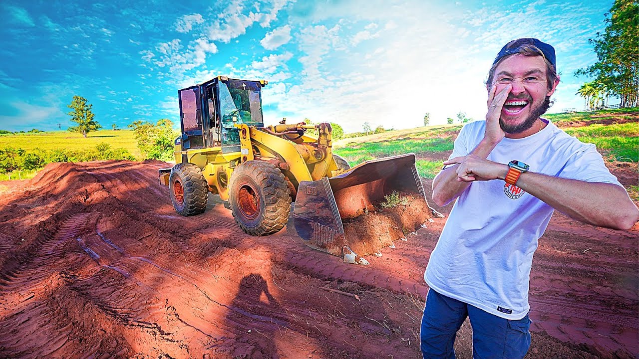 AGORA TEMOS UMA PISTA PROFISSIONAL DE MOTOCROSS NA FAZENDA
