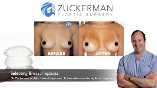 Breast Implants Selection - Zuckerman Plastic Surgery