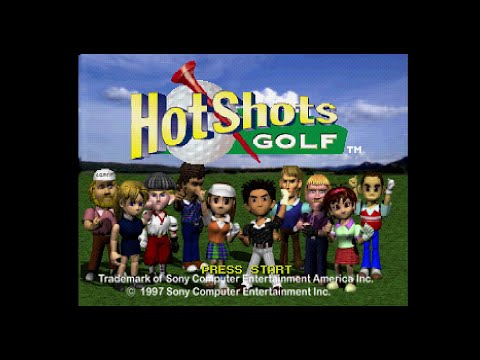Hot Shots Golf. (みんなのGOLF). [PlayStation - Camelot, 1997]. Tournament & Mini Golf Playthrough. 60Fps