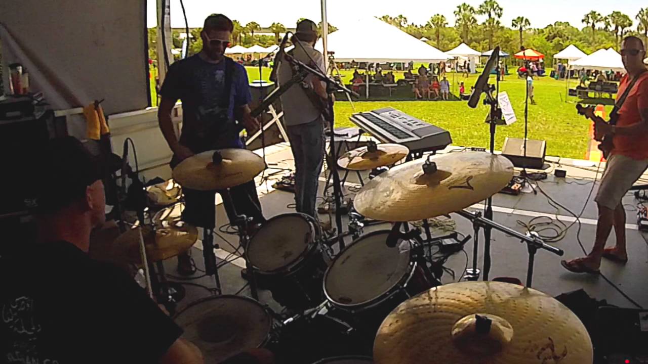"Determination" by BUSHWOOD Live @ Sunrise Earth Day Fest 4/9/16 w Alex Mallet on Guitar
