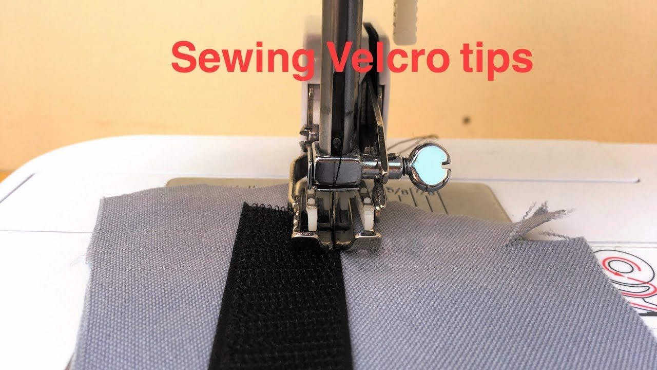 38/5000 How to sew velcro to machine. Adhesive. 