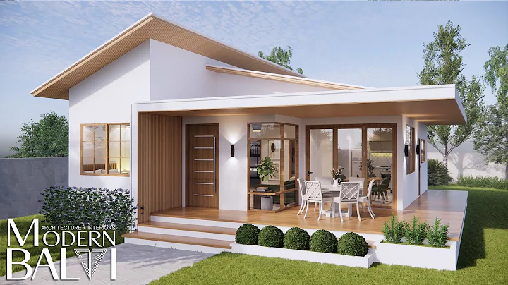 Simple and Elegant Modern Bungalow House Design | 3-Bedroom - DayDayNews