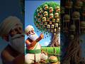 Burger tree 🍔 #ai #cartoon #emotionalstory #shorts