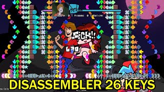 DISASSEMBLER 26 KEY MOD [Shaggy Uses 1% Power] [Friday Night Funkin’]