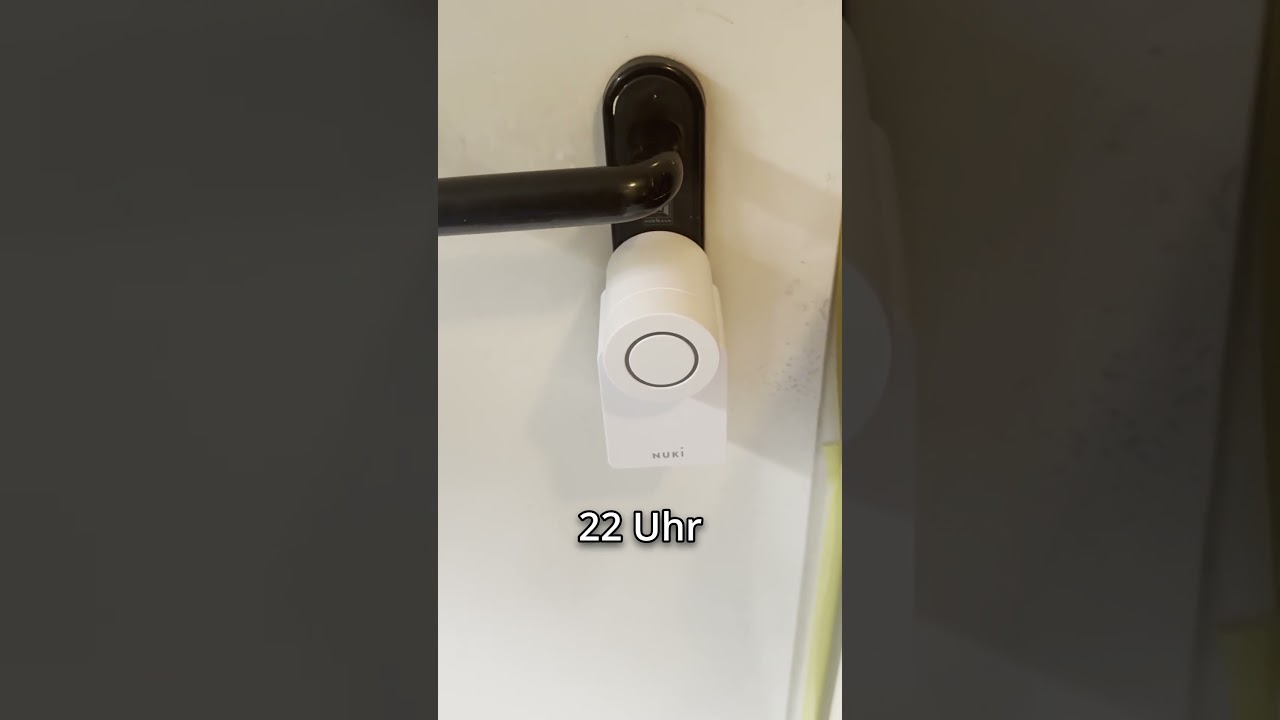 Einfaches elektronisches Türschloss OHNE Umbau | Nuki smart lock test und review 