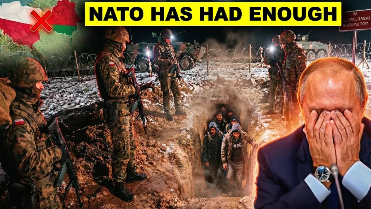 Poland Just FOUND Largest Secret Tunnel on Belarus Border—Putin's FATAL MISTAKE