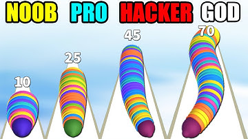 Sluggy Run NOOB vs PRO vs HACKER vs GOD