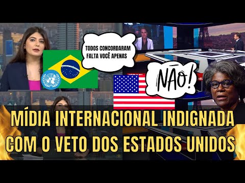 Mídia Internacional Se Revolta Com Veto Dos Estados Unidos Contra O Brasil