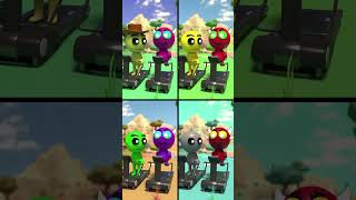 Geometry dash Treadmill fail (all parts)
