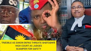 Download Lagu TRØÙBLE AS SIMON EKPAS THREATE SHØTDØWÑ HIGH COURT AS JUDGES SCAMPER FOR SAFETY MP3