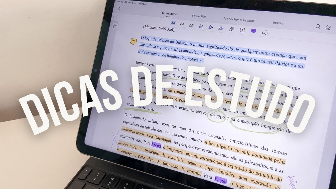 DICAS para seu ESTUDO ser mais PRODUTIVO 📚 Organização, leitura de texto e MAIS