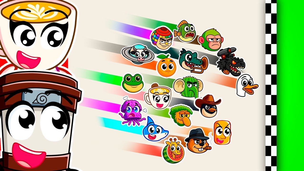 Brainrot Marble Race