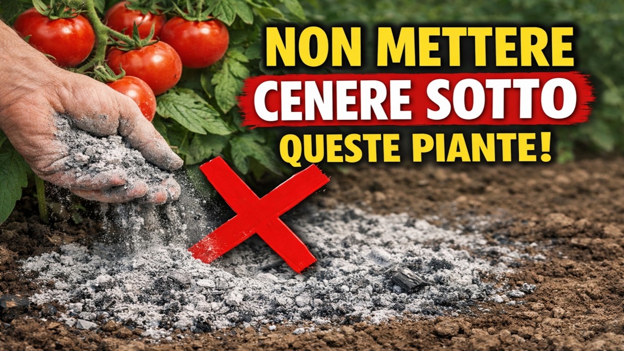 Non mettere MAI la cenere sotto queste piante! È l'errore fatale che UCCIDE il tuo raccolto.