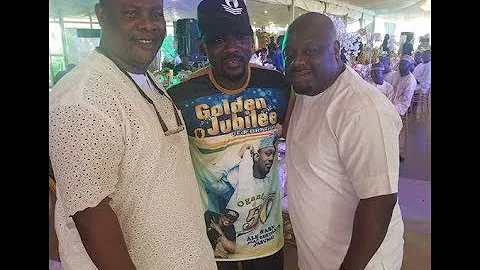 Yinka Quadri & Muka Ray Flies Down From America For Pasuma's 50th Birthday Party,Rocking Same Shoes