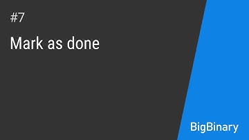 Mark as done | Learn ReactJS in steps Episode 7