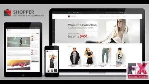 Preview Shopper Multi-Purpose Woocommerce WordPress Theme TF
