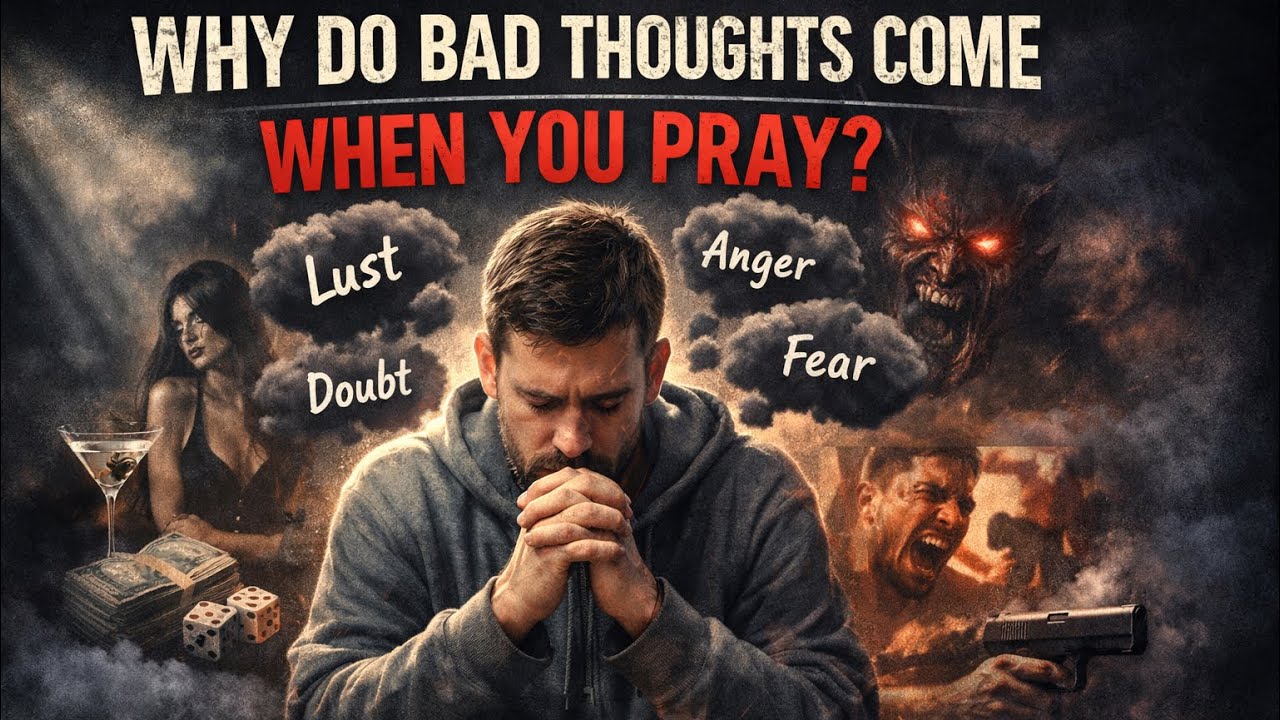 Why Dark Thoughts Come During Prayer – Finding Peace in Jesus