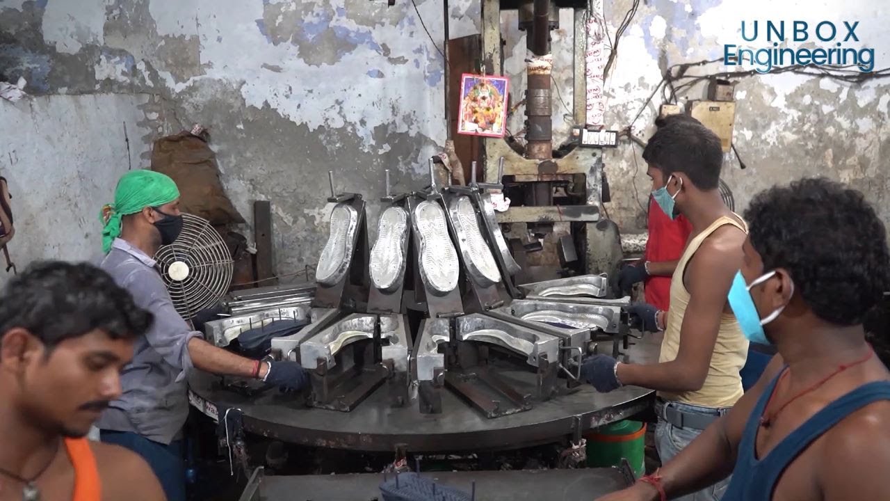 Amazing Shoe Making Process | Footwear Manufacturing Factory | Mass ...