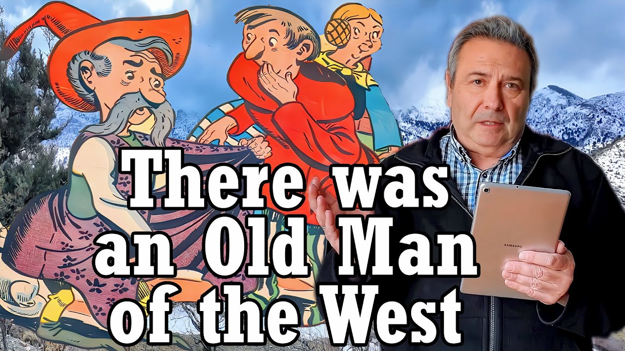 There was an old man of the west Edward Lear Lyrics Limerick Rhyme Classics Illustrated subtitles