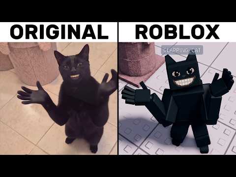 Cat Clapping Hand Original vs Meme Version
