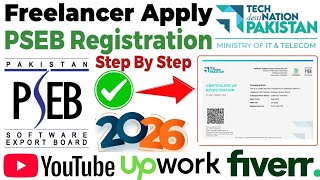 Pseb registration | how to apply as a freelancer pseb registration | pser register as a YouTuber screenshot 5