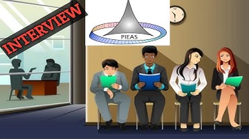 PIEAS MS FELLOWSHIP INTERVIEW GUIDLINES - PIEAS ELECTRICAL POWER INTERVIEW