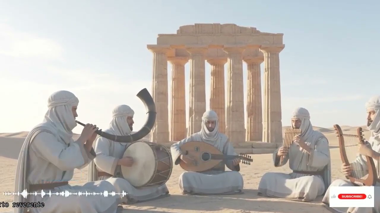 Desde Jerusalén Sagrada Fluyen Cánticos Hebreos Shofar E Instrumentos En Adoración A Adonai