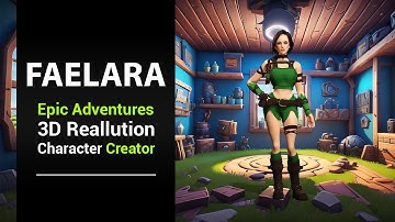 Faelara 3D Character – The Ultimate Asset for Character Creator 4 and Unreal Engine 5 Projects