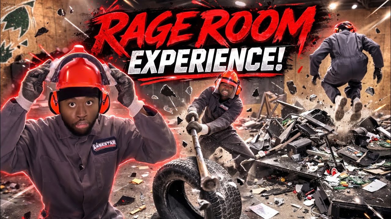SO I TRIED A RAGE ROOM… - YouTube