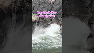 Boscastle blowhole #youtubeshorts #shortsviral #uktravel #nature #cornwall