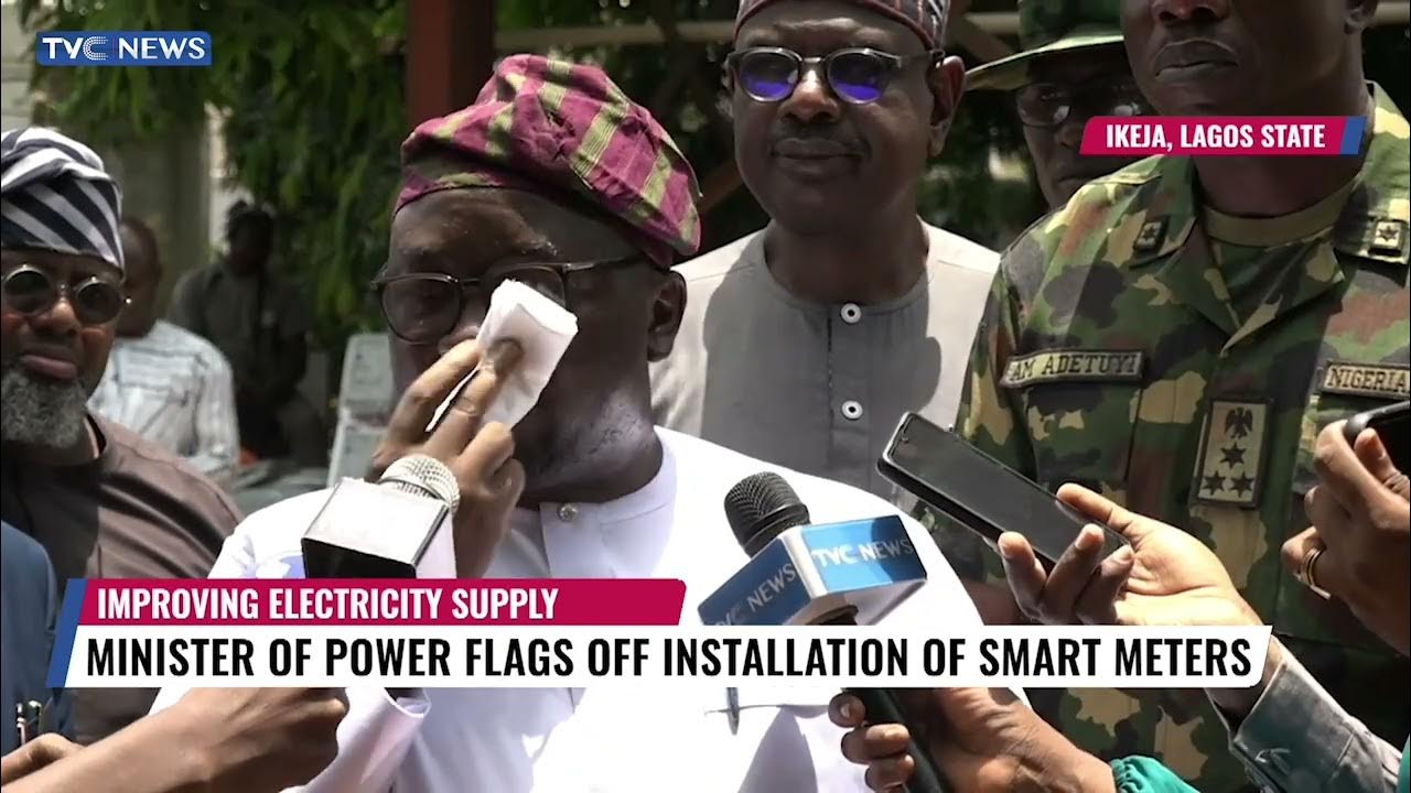 Minister Of Power Flags Off Installation Of Smart Meters In Lagos