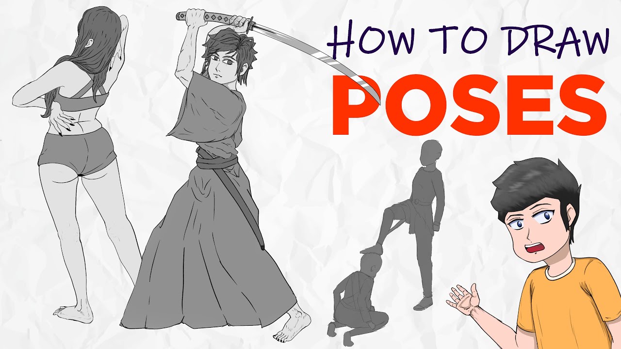 How to draw any poses Drawing Part 8