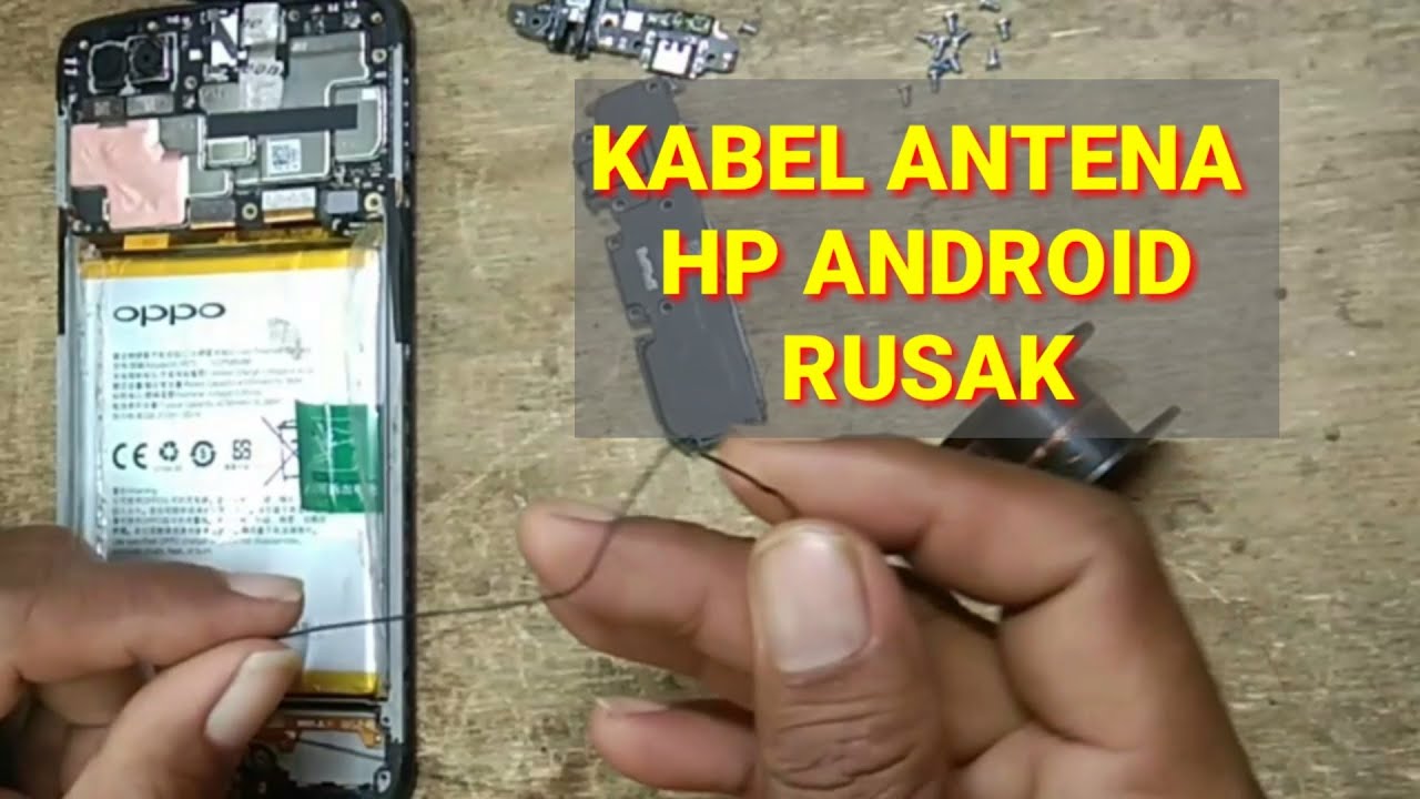 solusi kabel antena hp android rusak