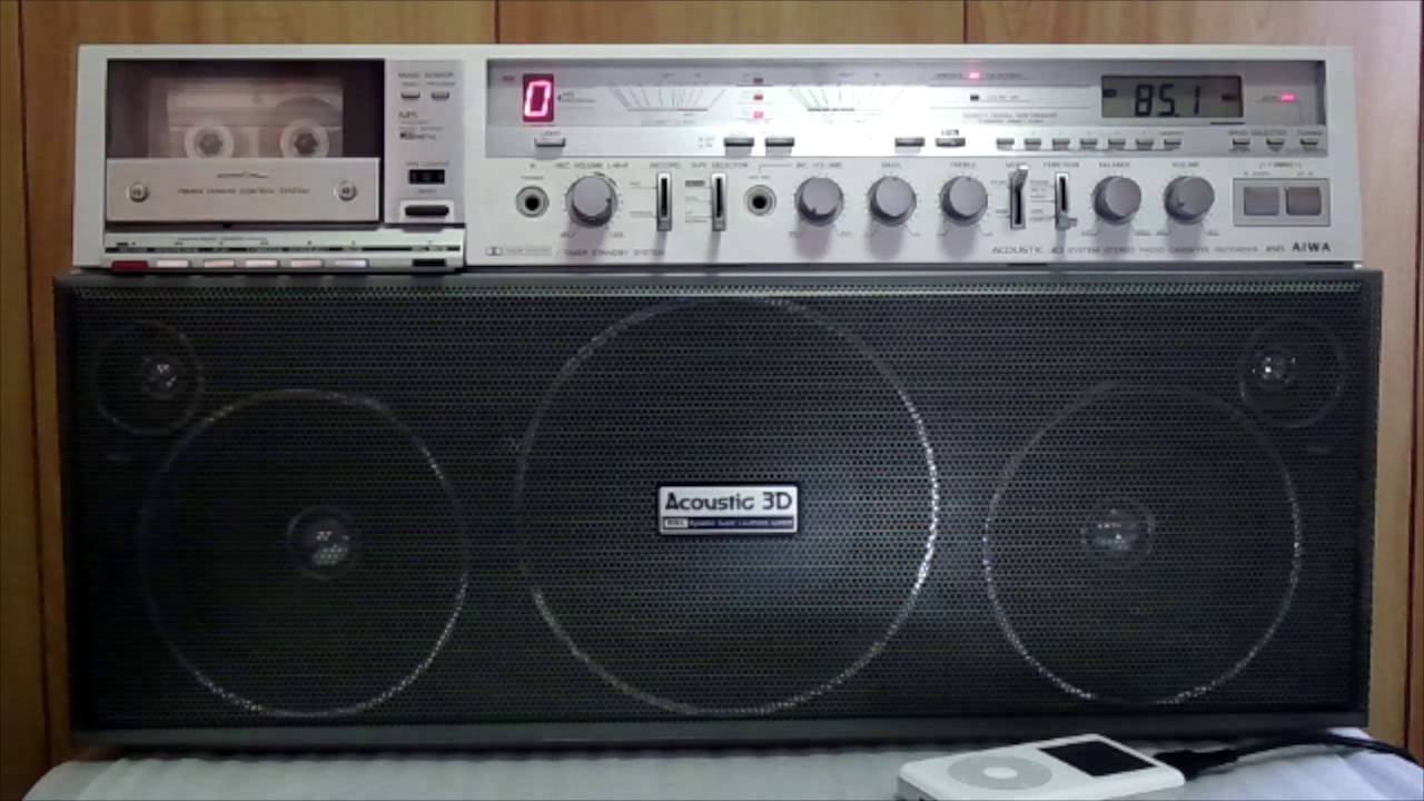 AIWA 2BAND/CS-J88通電確認済ジャンク