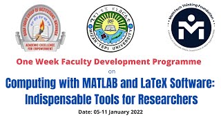 Day 3 (12:30-01.30) :  2D and 3D Graphs Using MATLAB
