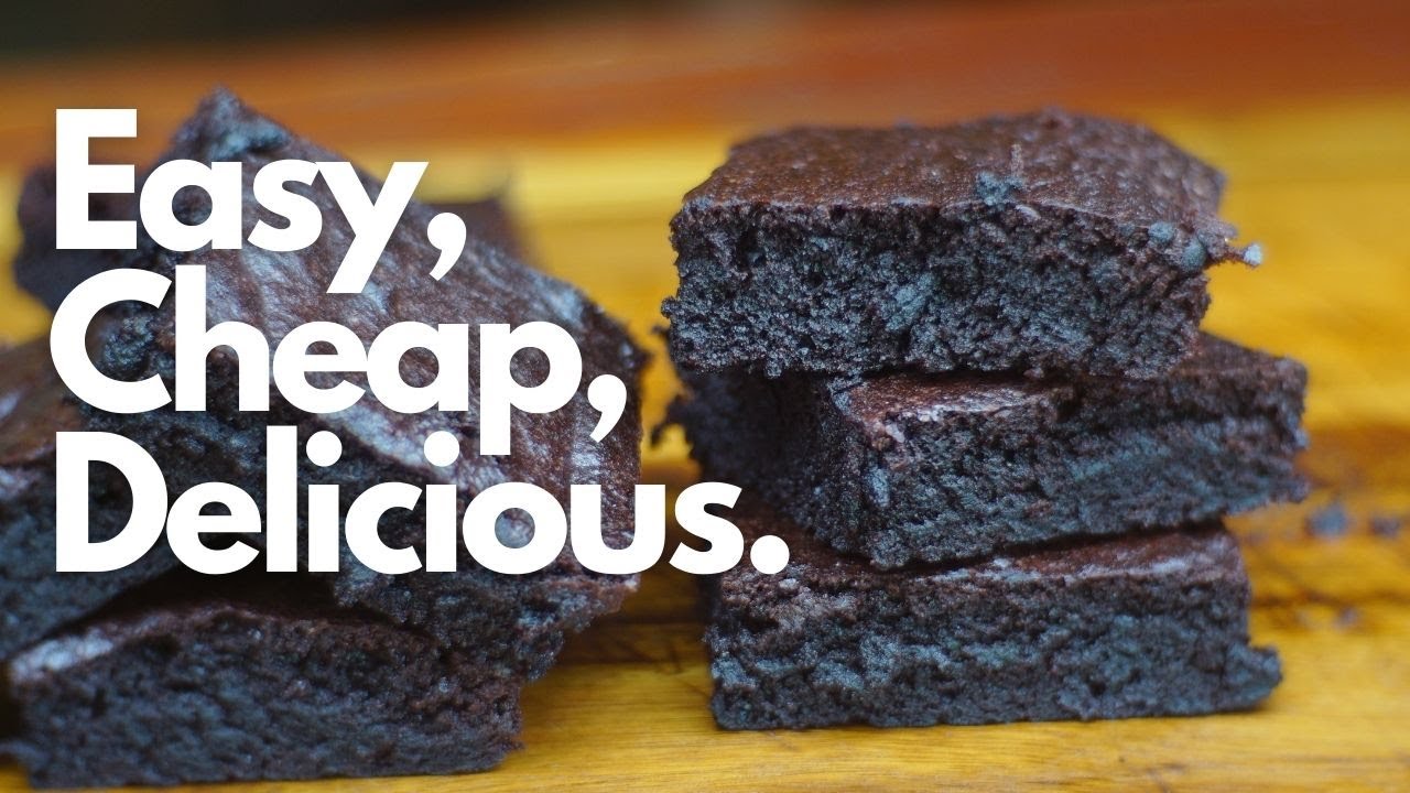 Easy and Cheap Brownie that is Actually Delicious YouTube