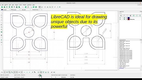 Speedy Design: Creating Unique Objects in LibreCAD
