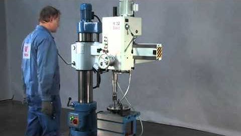 Knuth Machine Tools KNUTH R 32 Radial Drill Press GotMachinery Got Machinery