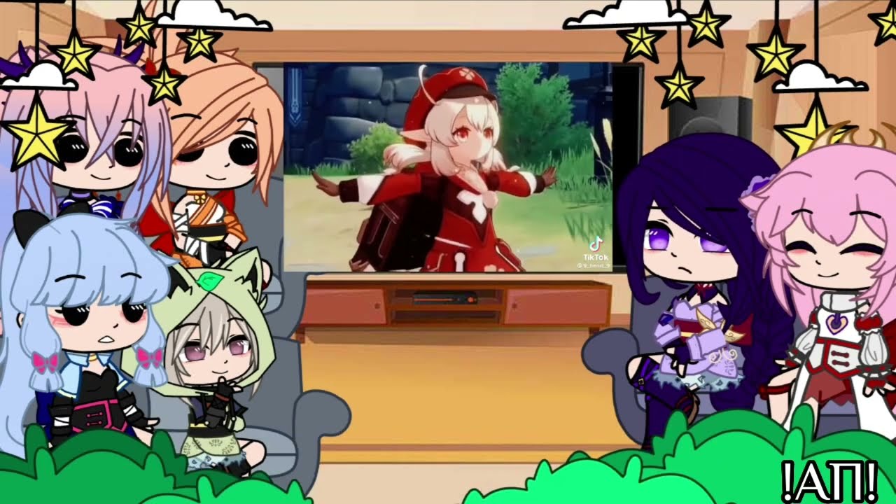 Реакция персонажей Инадзумы на Мондштадт/Reaction of Inazuma characters to Mondstadt()Genshin Impact