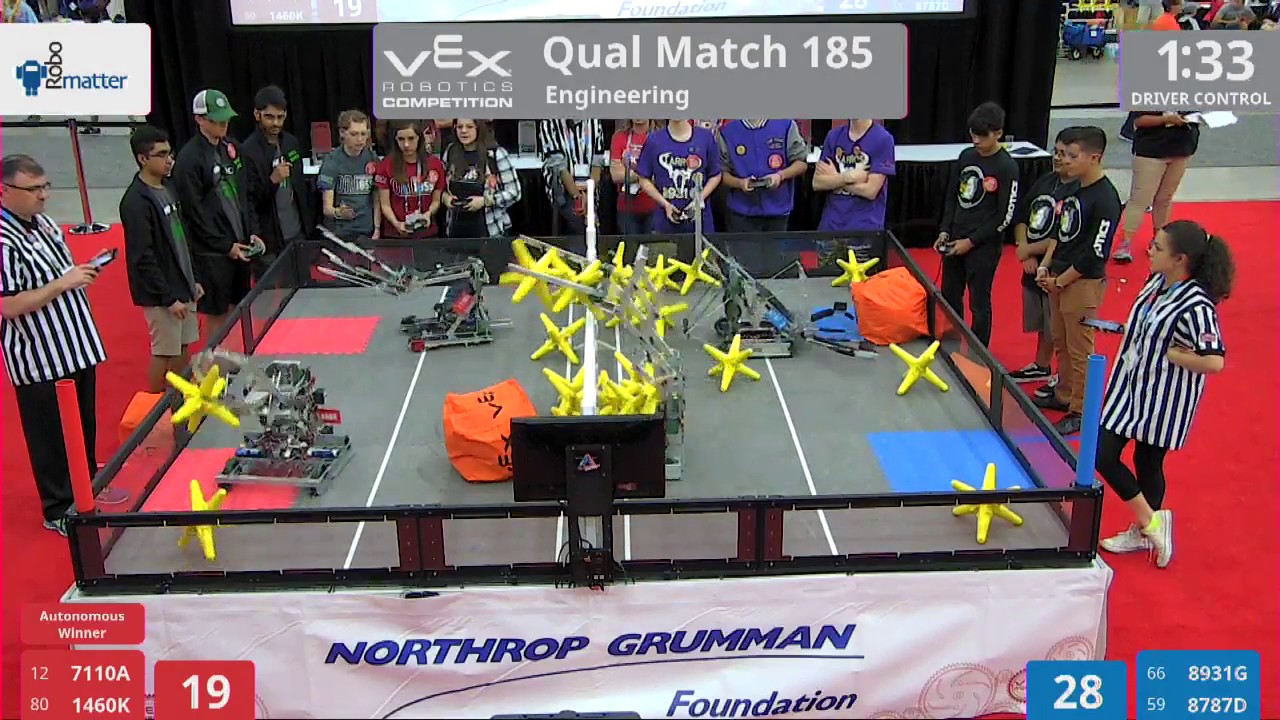 2017 VRC Engr Q185 - 7110A 1460K vs 8931G 8787D - 37 to 13