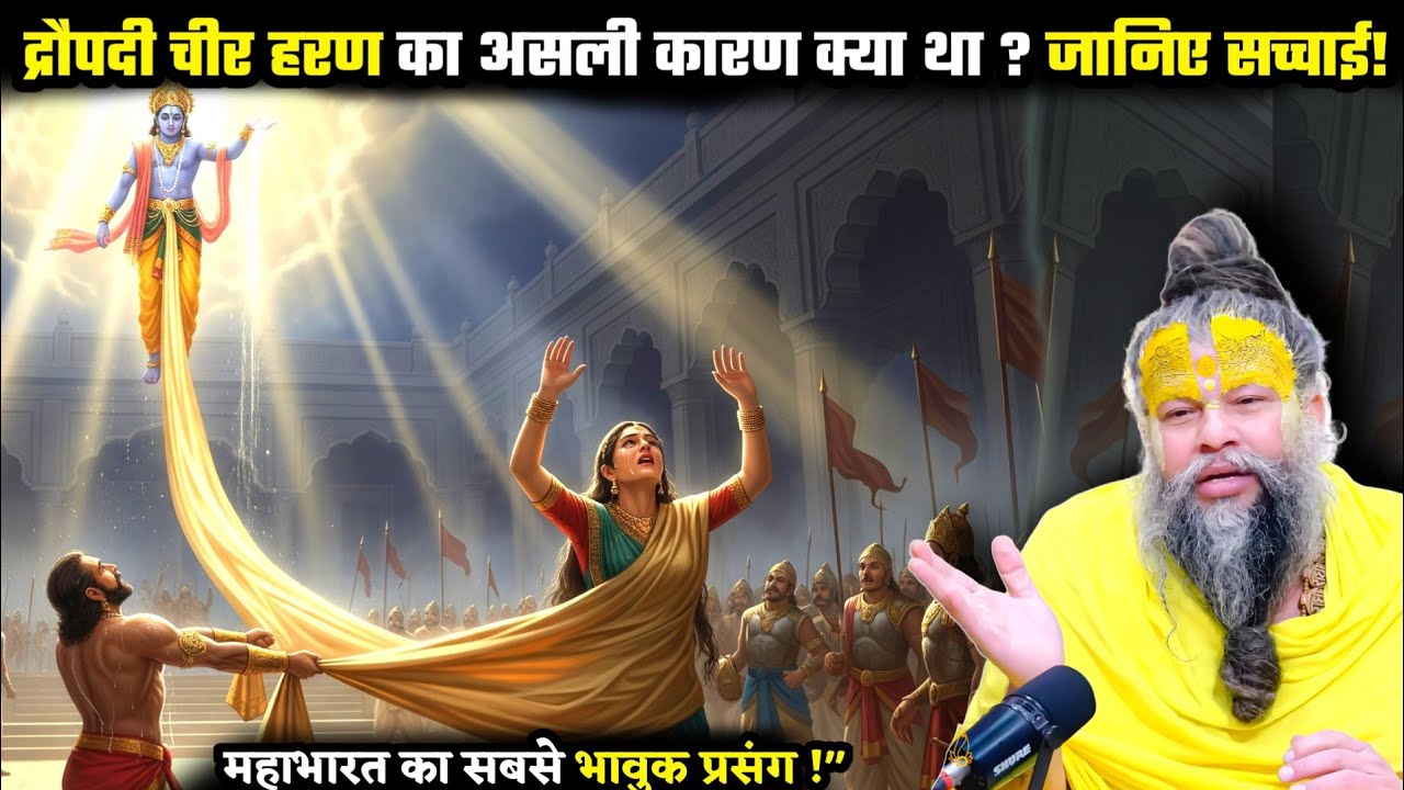 द्रौपदी चिर हरण का भावुक प्रसंग ? श्री प्रेमानंद जी महाराज
