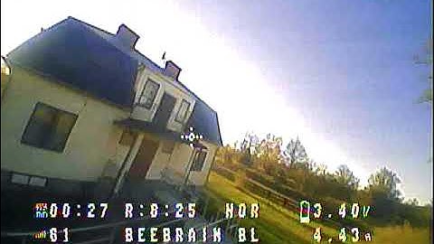 NewBeeDrone AcroBee BeeBrainBL V2 - Outdoor testflight