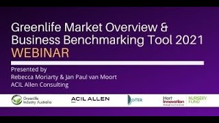 Nursery Benchmarking Tool Webinar