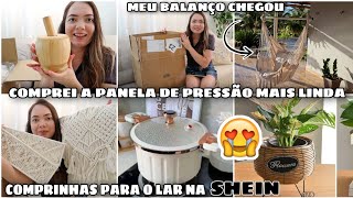 COMPRINHAS PARA O LAR | BALANÇO, PANELA DE PRESSÃO PERFEITA, UTENSÍLIOS E DECORAÇÕES - SHEIN 11.11