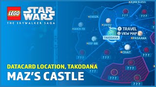 Maz’s Castle Datacard location, Takodana – Datacards - LEGO Star Wars: The Skywalker Saga